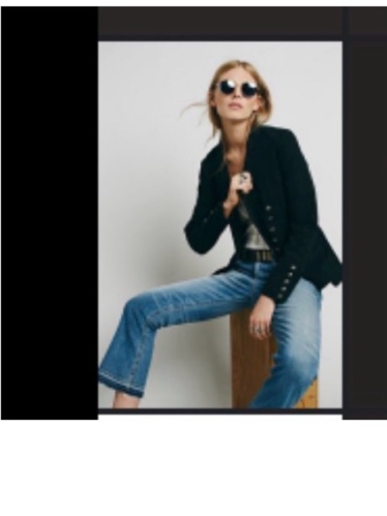 Free People Jackets & Blazers - Free People Military-Style Buttoned Blazer, size LARGE, vintage Y2K